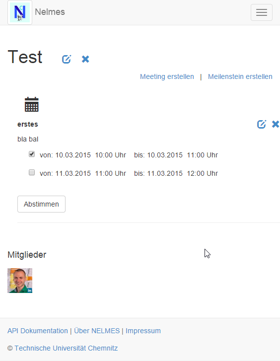 Demo screenshot